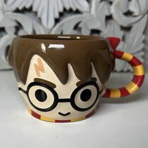 Harry Potter 3D Character Head 4" Wizarding World‎ Mug 16 fl oz New